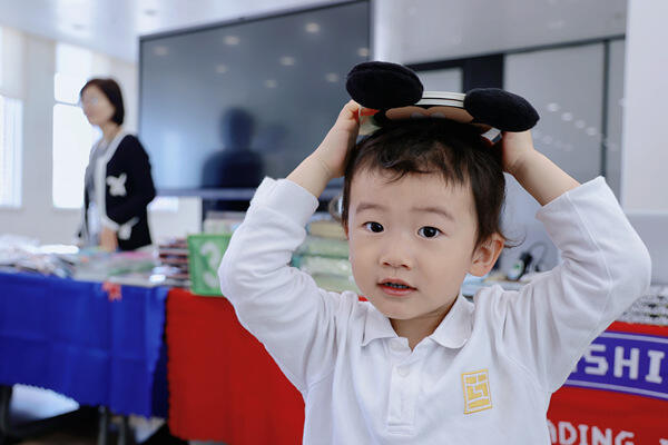 惠立读书周 - 图书展,南通民办惠立幼儿园